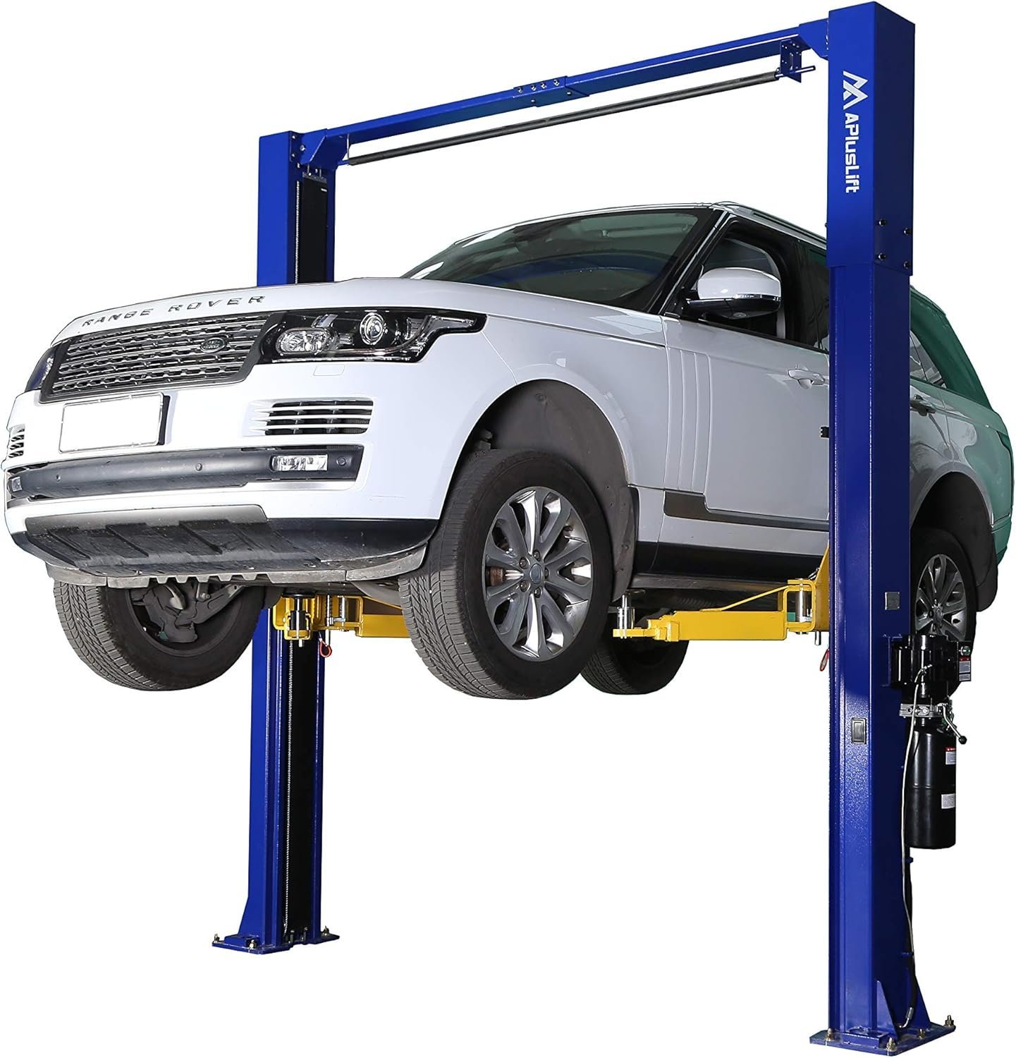 APlusLift HW-10KOH-A 10000LB Two Post Overhead Clear Floor Car Lift/Industry Leading 3 Year Warranty - Image 1