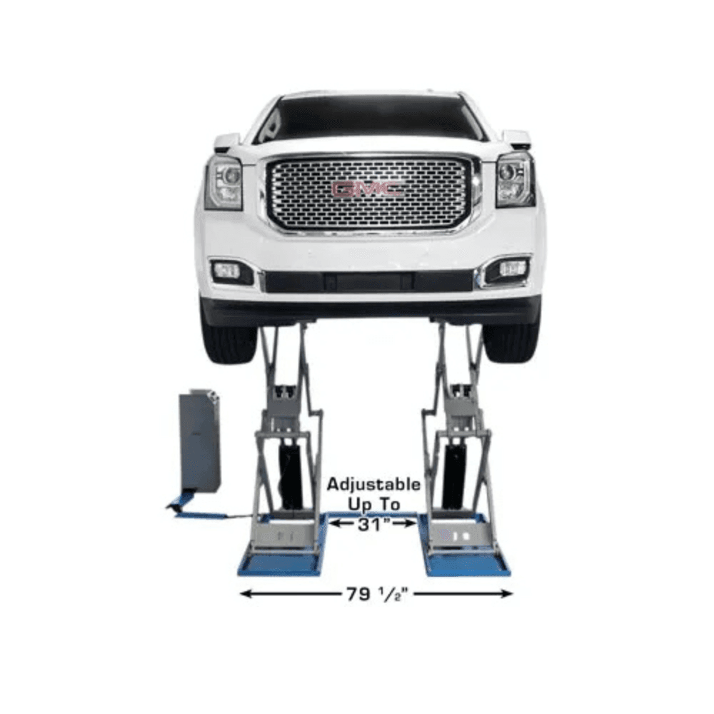 Atlas 9000 LB High Rise Scissor Lift - Image 1
