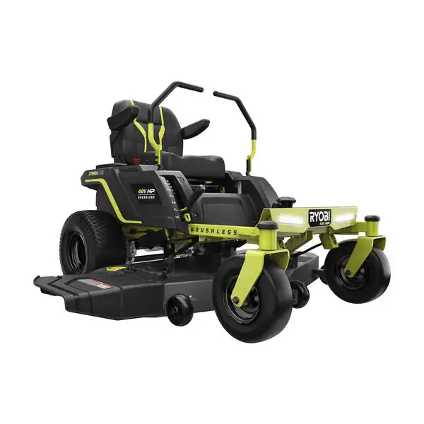 Ryobi 48V HP Brushless 54-inch 115 Ah Battery Electric Riding Zero Turn Mower - Image 1