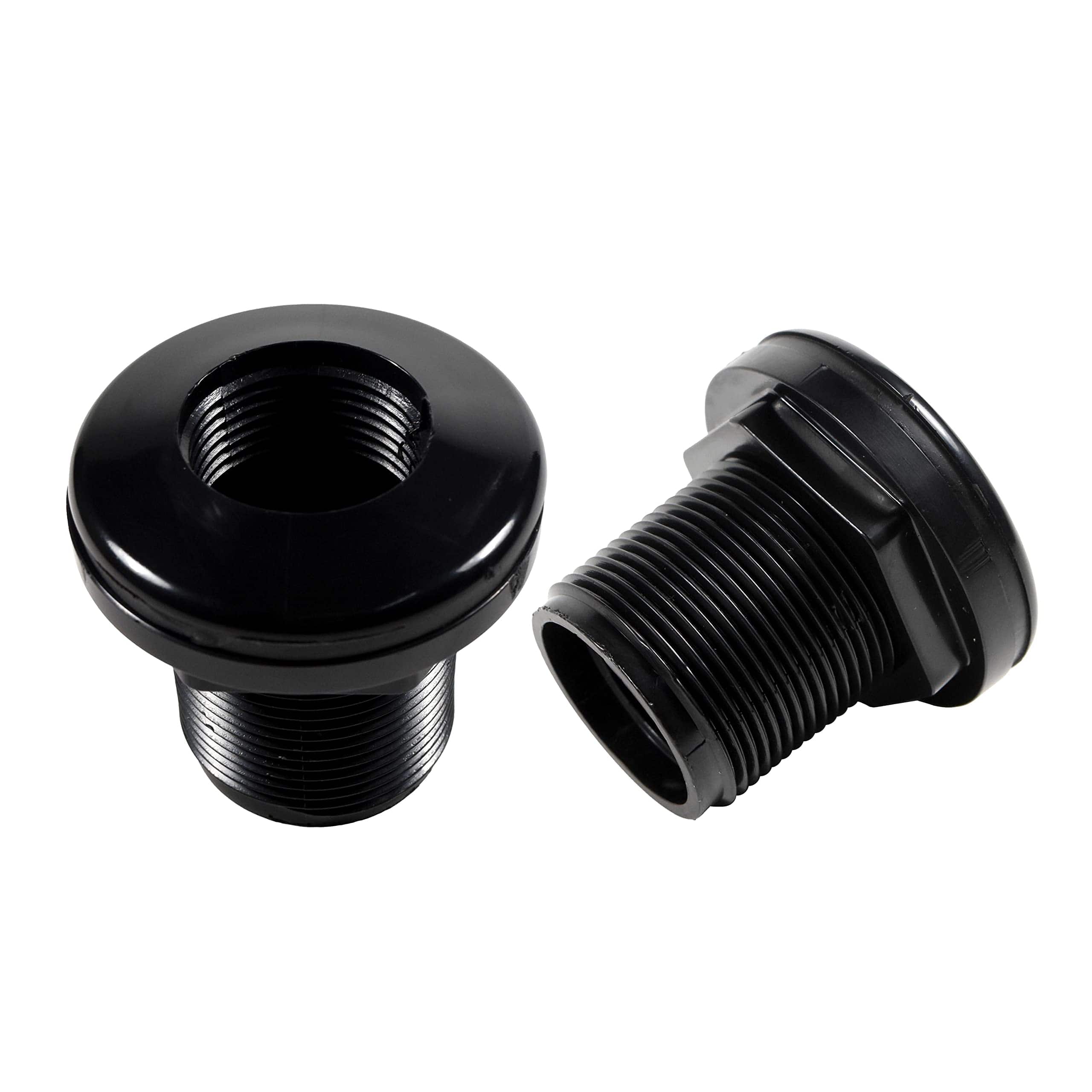 HQRP 3/4 in ABS Bulkhead Fitting Set - Image 1