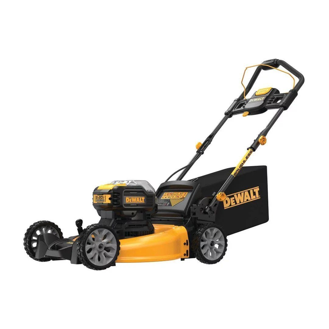 Dewalt 2x20V Max Lithium Ion Cordless Brushless 21.5-inch Walk Behind Self Propelled Mower - Image 1