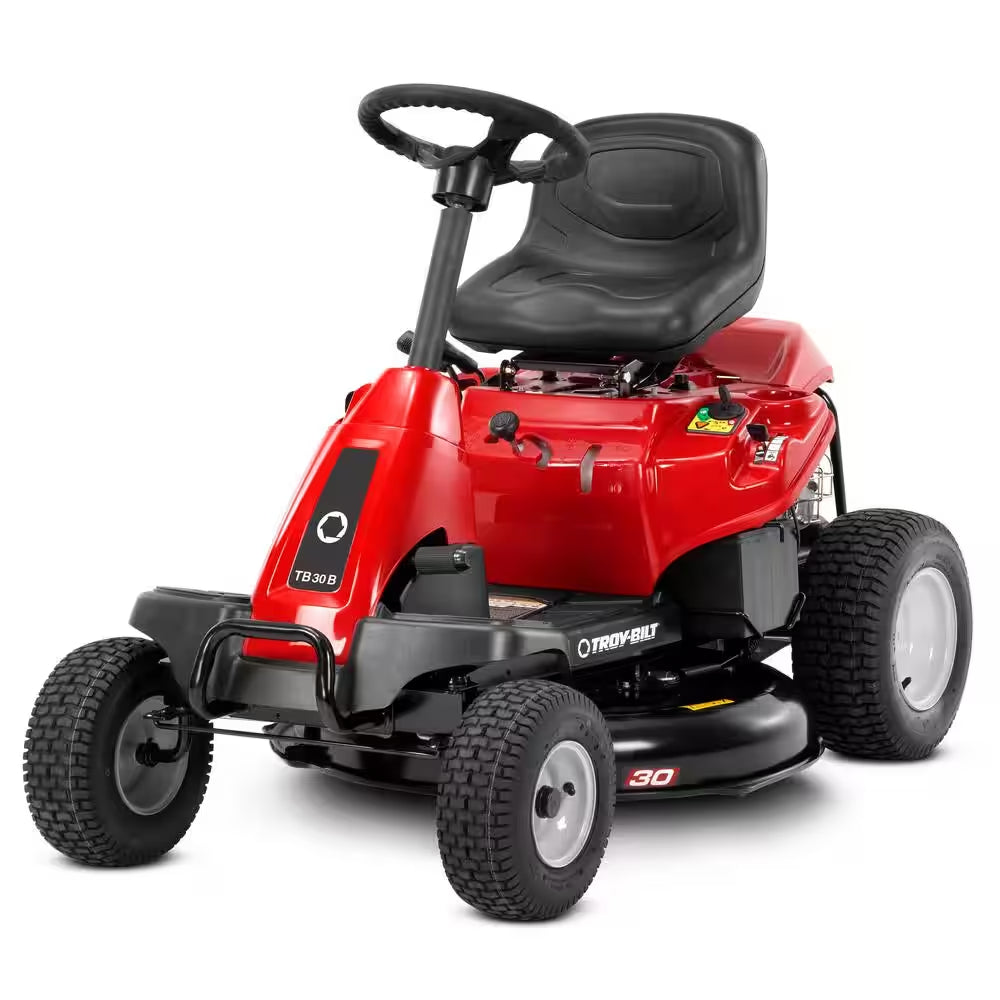 30 In. 10.5 HP Briggs and Stratton Engine 6-Speed Manual Drive Gas Rear Engine Riding Mower with Mulch Kit Included - Image 1